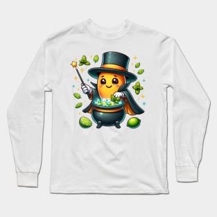 Magical Mojito Magician - Citrus Spell in a Hat Long Sleeve T-Shirt